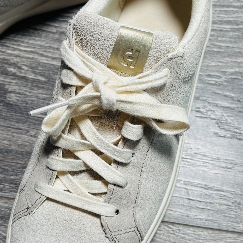 Cole Haan Grand Crosscourt Light Suede Sneakers Shoes Comfortable Casual 7.5B - Picture 11 of 11